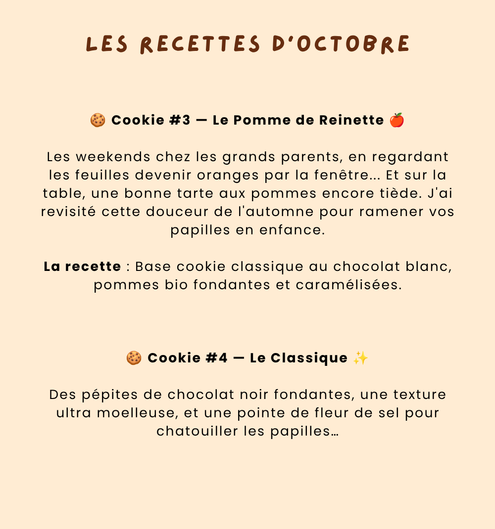 Les plaisirs d'automne đ - Box du mois